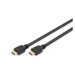 Cable Digitus de conexión HDMI Ultra High Speed de 1 metro, modelo DB-330124-010-S, ideal para transferencias de alta velocidad.