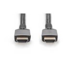 Digitus Cable de conexión 8K PREMIUM HDMI 2.1, SKU DB-330200-010-S. Alta velocidad y resolución para dispositivos de video.