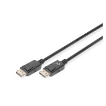 Cable de conexión DisplayPort de la marca Digitus, 3 metros de longitud y alta velocidad, SKU DB-340100-030-S