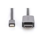 Digitus Cable adaptador 8K Mini DisplayPort a HDMI tipo A, DB-340109-010-S