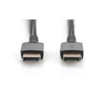Digitus Cable de conexión DisplayPort 8K versión 1.4, modelo DB-340201-020-S, ideal para imagen de alta definición y gaming avanzado.