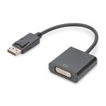 Digitus adaptador activo que convierte DisplayPort a DVI con alta resolución, modelo DB-340414-001-S