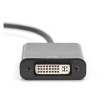 Digitus adaptador activo que convierte DisplayPort a DVI con alta resolución, modelo DB-340414-001-S