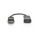 Imagen del adaptador DisplayPort activo Digitus de alta calidad con conversión a HDMI, SKU DB-340415-002-S