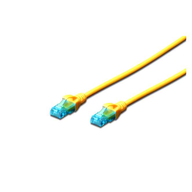 Digitus Cable de Conexión CAT 5e U/UTP 2m Cable de conexión Digitus de categoría 5e, U/UTP, 2 metros. SKU DK-1512-020/Y.