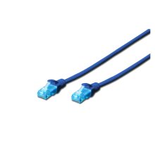 Imagen del Digitus Cable de conexión CAT 5e U/UTP con 5 metros de longitud, SKU DK-1512-050/B. Ideal para conexiones de red estables y rápidas.