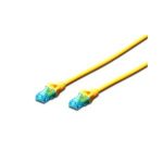 Digitus DK-1512-200/Y cable de red amarillo Cat5e U/UTP. Ideal para conexiones rápidas y estables en redes locales.