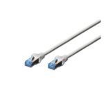 Cable de red Digitus DK-1522-250 gris de 25 metros, categoría Cat5e FTP. Ideal para conexiones estables y rápidas.