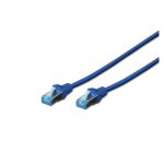 Digitus Cable de conexión SF/UTP CAT 5e, modelo DK-1532-010/B. Ideal para transmisión de datos con alta velocidad y eficiencia.