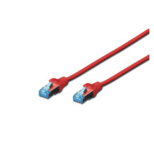 Digitus Cable de conexión SF/UTP CAT 5e, SKU DK-1532-010/R, ideal para redes de alta velocidad.