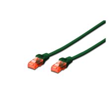 Cable de red Digitus CAT6 U/UTP de 10 metros verde, SKU: DK-1612-100/G