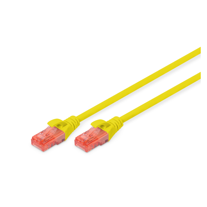 Digitus Cable CAT 6 U/UTP LSZH de alta velocidad Digitus Cable de conexión CAT 6 U/UTP-LSZH, 5 metros, DK-1617-005/Y, ideal para redes rápidas.