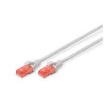 Cable de conexión Digitus CAT 6 U/UTP con recubrimiento LSZH y SKU DK-1617-020, ideal para conexiones de alta velocidad