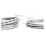 Cable delgado de interconexiones U-UTP de categoría 6A, marca Digitus, longitud 50 cm, SKU DK-1617-A-050S