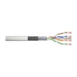 Digitus Cable de instalación de par trenzado CAT 6 SF/UTP, ideal para redes de alta velocidad, con código SKU DK-1633-P-1