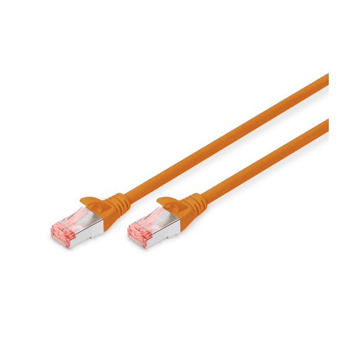 Digitus Cable de conexión CAT 6 SFTP Alta Velocidad Digitus Cable de conexión CAT 6 S/FTP, alta velocidad, ideal para redes LAN, SKU DK-1644-010/OR