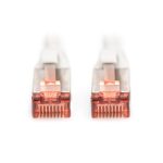 Cable de conexión Digitus CAT 6 S/FTP de alta velocidad, SKU DK-1644-020. Ideal para redes Ethernet.
