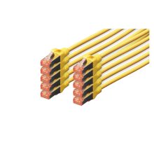Digitus Cable de conexión CAT 6 S/FTP alta velocidad, 5 metros, SKU DK-1644-050-Y-10