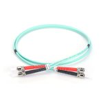 Cable de fibra óptica multimode OM 3 de Digitus con conectores ST/ST, de 2 metros, SKU DK-2511-02/3