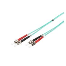 Cable de conexión de fibra óptica multimode OM 3 ST/ST de la marca Digitus, modelo DK-2511-03/3, ideal para centro de datos