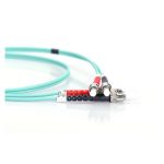 Digitus Cable de conexión de fibra óptica multimode OM3, conectores ST a ST, SKU DK-2511-10/3