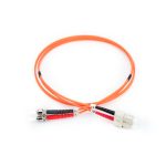 Cable de conexión de fibra óptica multimode Digitus, con conectores ST/SC, SKU DK-2512-02, ideal para centro de datos