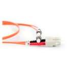 Cable de conexión de fibra óptica multimode Digitus, con conectores ST/SC, SKU DK-2512-02, ideal para centro de datos