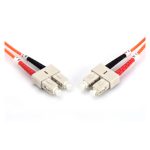 Digitus Cable de conexión multimode de fibra óptica, SC/SC, alta velocidad y confiabilidad, SKU DK-2522-02