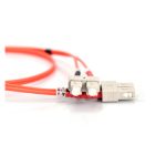 Digitus Cable de conexión multimode de fibra óptica, SC/SC, alta velocidad y confiabilidad, SKU DK-2522-02