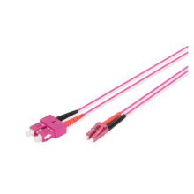 Cable de conexión multimodo de fibra óptica Digitus OM4 con conectores LC a SC, SKU DK-2532-01-4