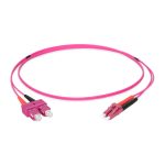 Cable de conexión multimodo de fibra óptica Digitus OM4 con conectores LC a SC, SKU DK-2532-01-4