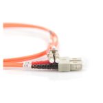 Cable de conexión multimodo de fibra óptica Digitus con conectores LC y SC, longitud de 2 metros, SKU DK-2532-02