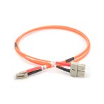 Cable de conexión multimodo de fibra óptica Digitus con conectores LC y SC, longitud de 2 metros, SKU DK-2532-02