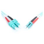 Digitus Cable de conexión de fibra óptica multimode OM 3, LC a SC, SKU: DK-2532-10/3, apto para centros de datos