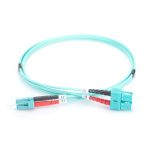 Digitus Cable de conexión de fibra óptica multimode OM 3, LC a SC, SKU: DK-2532-10/3, apto para centros de datos