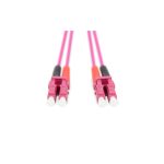 Imagen del Digitus cable de conexión multimode de fibra óptica OM4, con conectores LC/LC, SKU DK-2533-01-4
