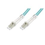 Cable de conexión de fibra óptica multimode Digitus OM3 con conectores LC a LC para optimizar el rendimiento en centros de datos. SKU: DK-2533-20/3.