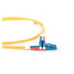 Cable de conexión de fibra óptica monomodo Digitus LC/LC, SKU DK-2933-05, ideal para centros de datos
