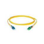 Digitus Cable de conexión de fibra óptica en modo único con conectores LC APC y LC, ideal para centro de datos, SKU DK-293LCA3LC-02