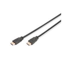 Imagen del Digitus Cable de conexión HDMI Premium High Speed con Ethernet, modelo DK-330123-050-S, soporta 4K y alta velocidad