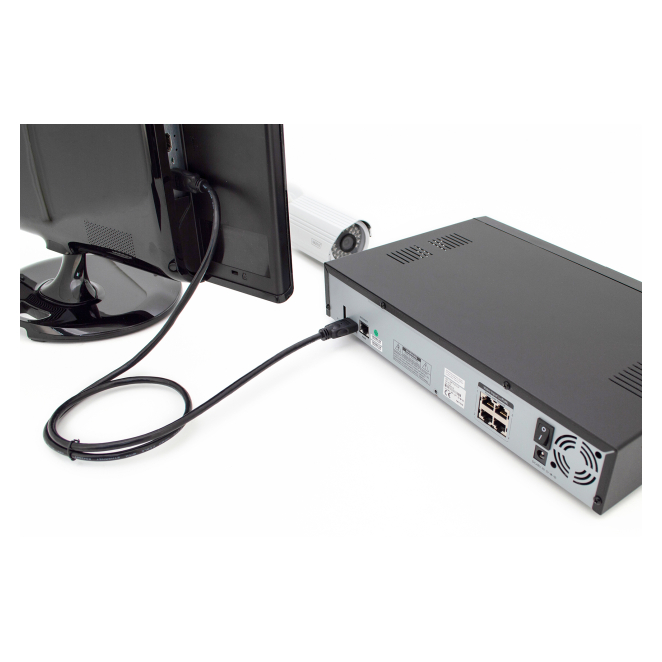 Digitus Cable de conexión HDMI Premium High Speed con Ethernet 2 Digitus Cable de conexión HDMI chapado en oro