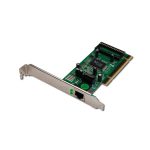 Digitus Tarjeta de Red PCI para conexión Gigabit Ethernet de alta velocidad, SKU DN-10110, ideal para redes de alto rendimiento.