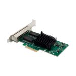 Digitus Tarjeta de red Gigabit Ethernet de 4 puertos RJ45 PCI Express Intel I350 DN-10114