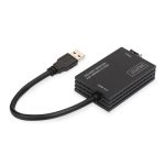 Digitus Adaptador de red SFP Gigabit USB 3.0, modelo DN-3026, adecuado para portátiles y con conexión rápida