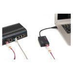 Digitus Adaptador de red SFP Gigabit USB 3.0, modelo DN-3026, adecuado para portátiles y con conexión rápida