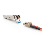 Módulo mini GBIC SFP industrial marca Digitus de 1,25 Gbps, alcance de 20 km, SKU DN-81011