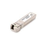 Módulo bidireccional SFP+ de 10 Gbps de Digitus, monomodo, con transmisión TX1270 y recepción RX1330, alcance de 10 km. SKU DN-81204
