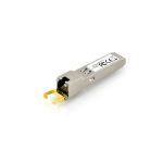 Imagen del módulo SFP mini GBIC de cobre Digitus, velocidad de 10 Gbps y conector RJ45, SKU DN-81210
