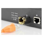 Imagen del módulo SFP mini GBIC de cobre Digitus, velocidad de 10 Gbps y conector RJ45, SKU DN-81210