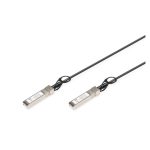 Cable de alta velocidad Digitus SFP+ de 10Gbps, 0.5 metros de longitud, SKU DN-81220
